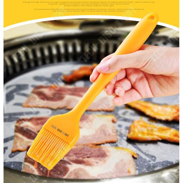 TD cepillos aceite cocina pintura comida cepillo barbacoa cocina sinttico utensilio de cocina ergonmico resistente duradero img #3