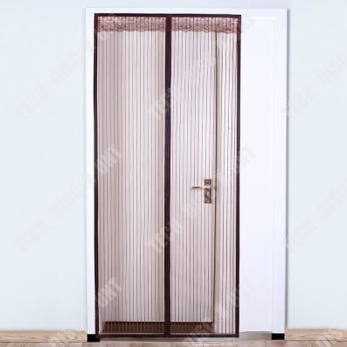 TD Cortina de puerta para mosquitos 80 190 CM Pantalla de ventilacin de mosquitera de velcro magntico autocebante img #2
