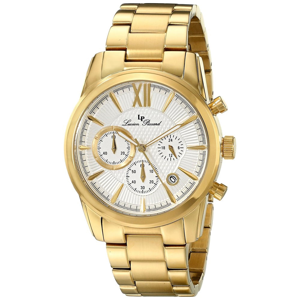 Reloj Lucien Piccard 12356-YG-22S Mulhacen Para Hombre img #1