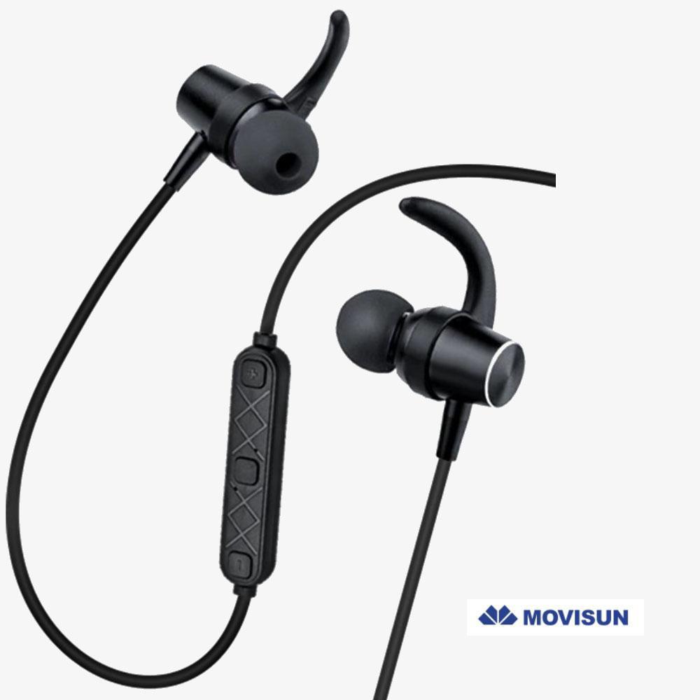 Movisun Audifonos Bluetooth S 08 Magneticos Negro img #4
