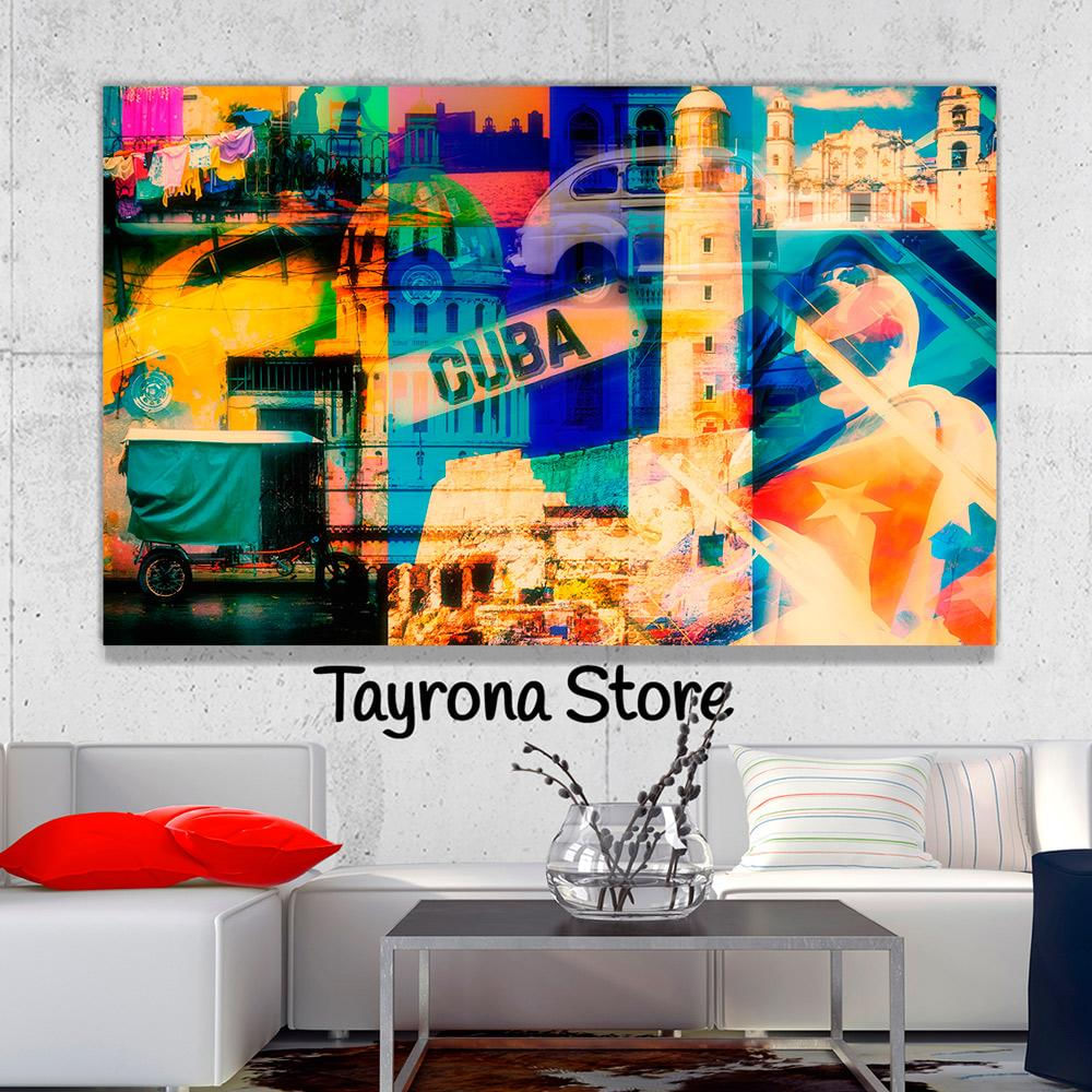 Cuadro Decorativo Tayrona Store 150X100 Cuba 01 img #1