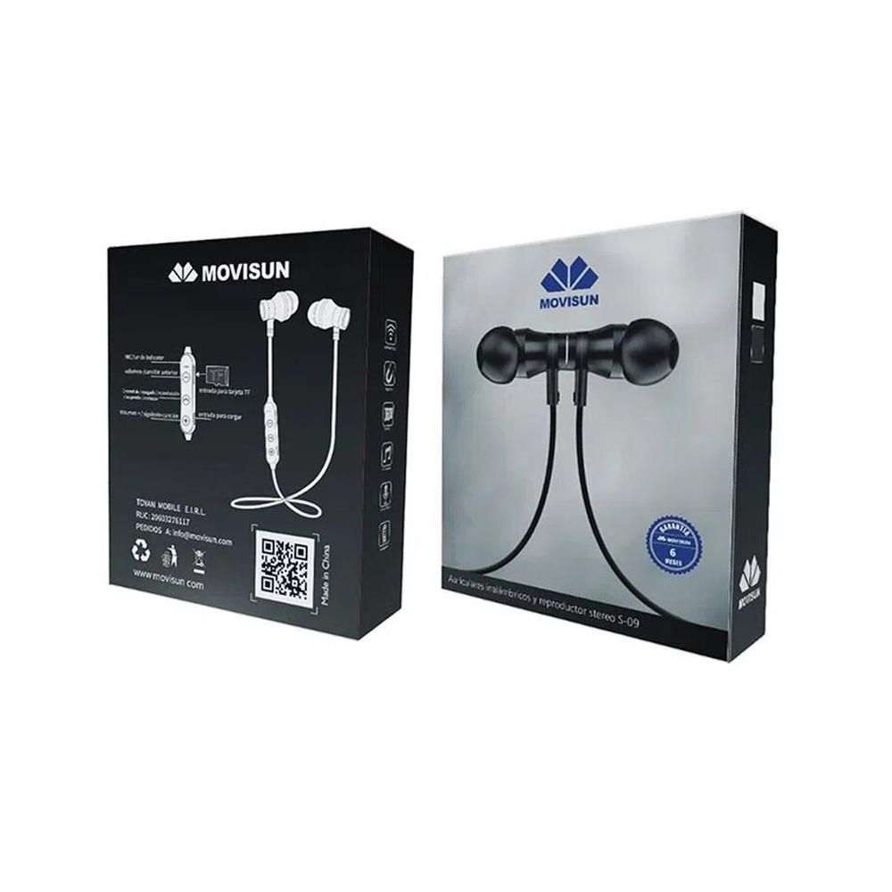 Audifono Bluetooth Movisun S09 Negro img #5