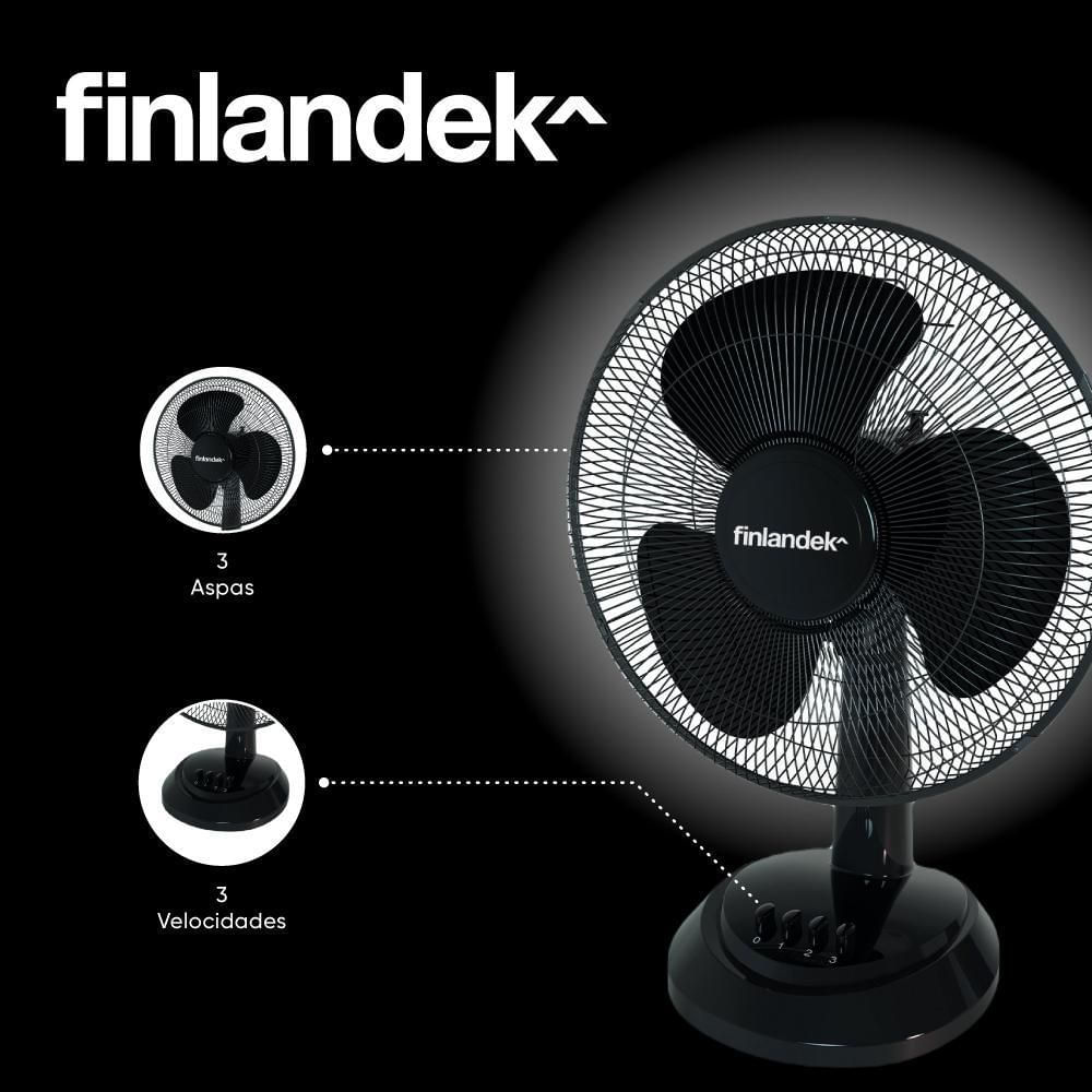 Ventilador de mesa 12 pulg  FINLANDEK FIDFN129CO img #5