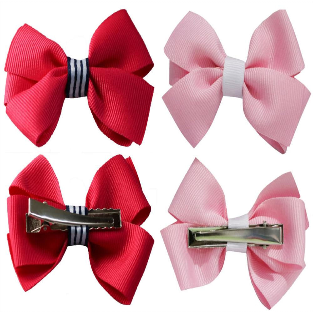 Set 2 Pares Pinzas Rosado-Fucsia img #1