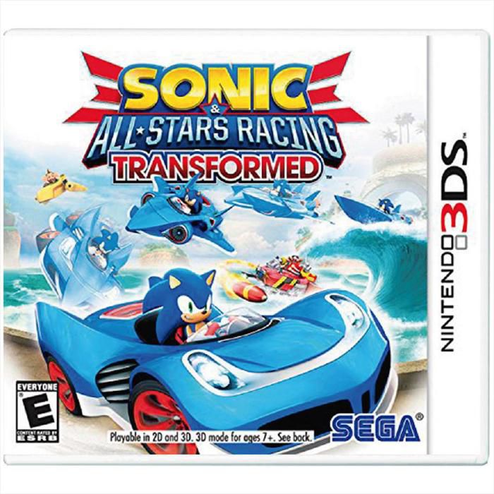 Videojuego Sonic All Stars Racing Transformed Nintendo 3Ds img #1