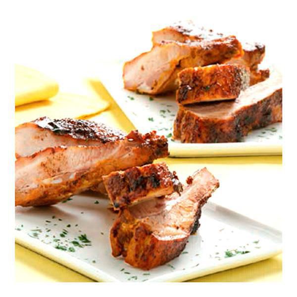 COSTILLA CERDO BABY BACK BBQ  998 gr img #1