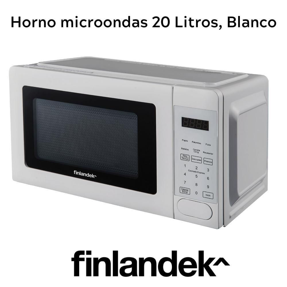 Horno Microondas 20 Lt Blanco FINLANDEK H20B img #1