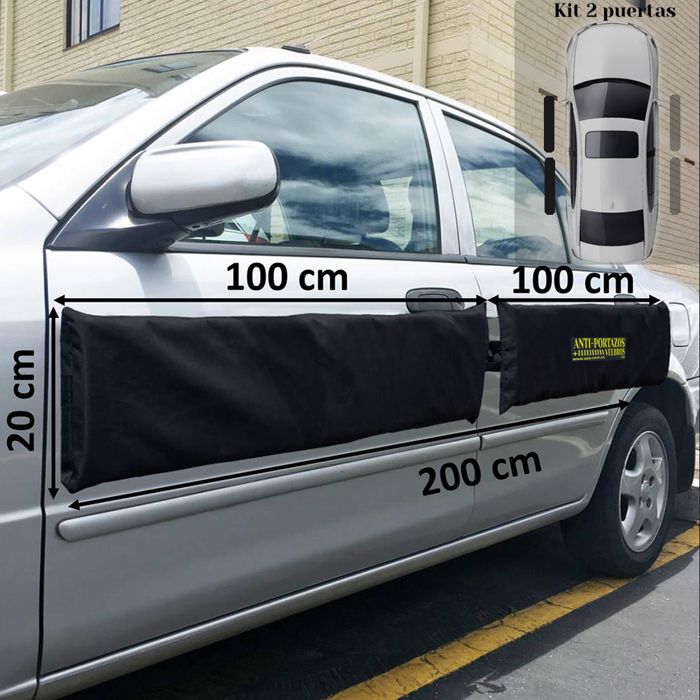 Protector Puerta Carro Antiportazo Premium Magnetic Golpe X2 img #2