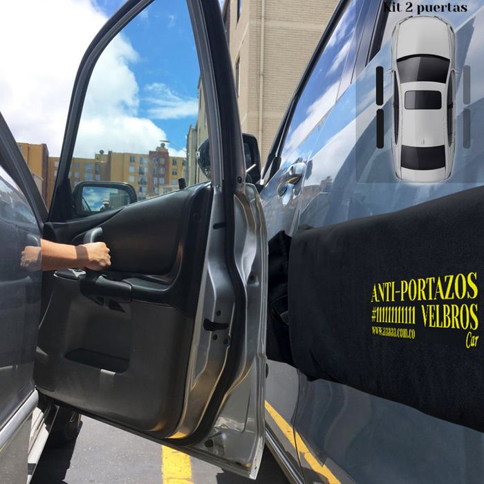 Protector Puerta Carro Antiportazo Premium Magnetic Golpe X2 img #3