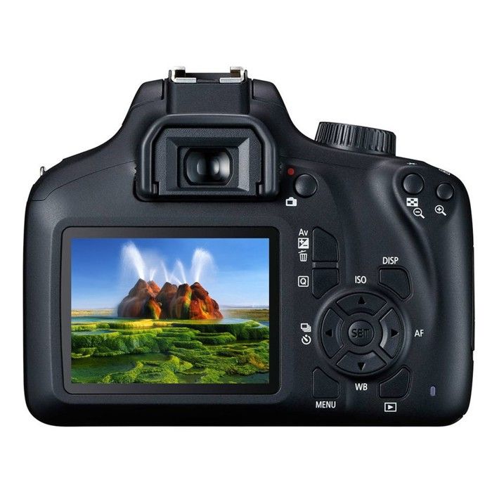 Camara Canon T100 4000D Lente 18 55mm img #3