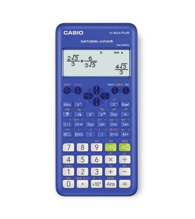 Calculadora Casio FX 82la plus azul img #1