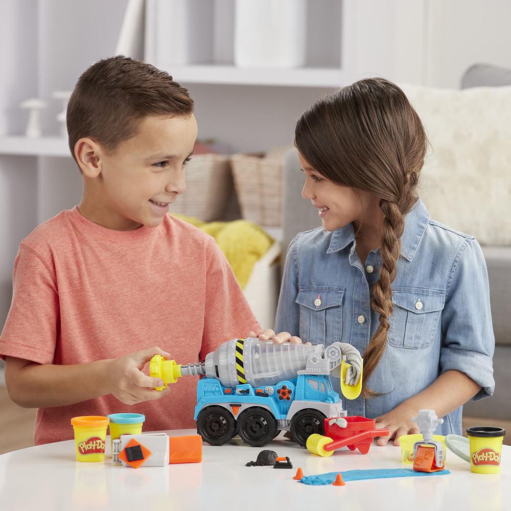 Masas y Plastilinas Camion Cemento PLAY DOH img #4