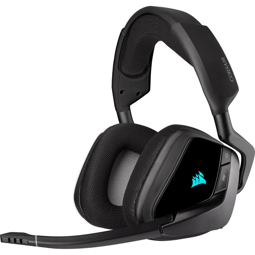 Audifonos Gamer Corsair Void Rgb Elite Wireless 7.1 Carbon img #1