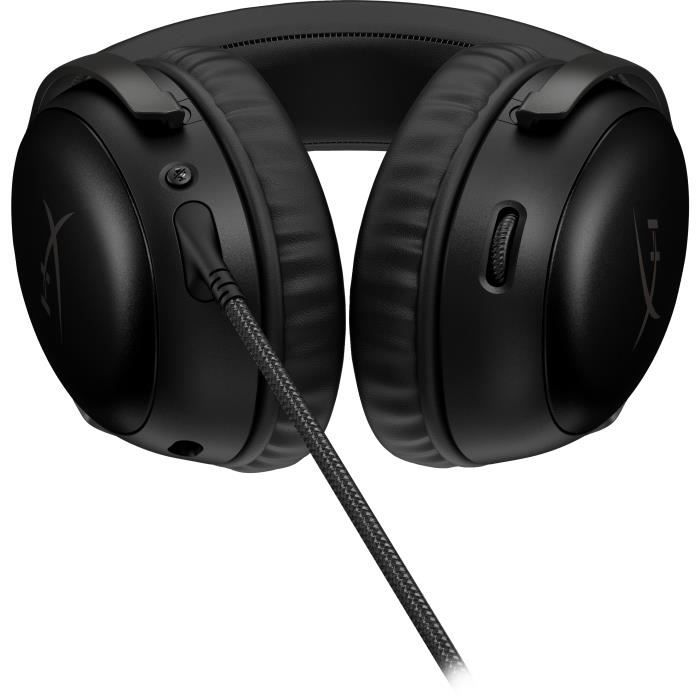 Auriculares cerrados para juegos HyperX Cloud III (negros) con audio espacial DTS Headphone:X y micrófono desmontable con cancelación de ruido img #1