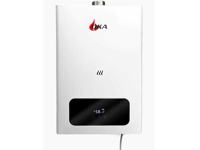 Calentador de paso Oka 16 L tiro forzado gas propano img #1