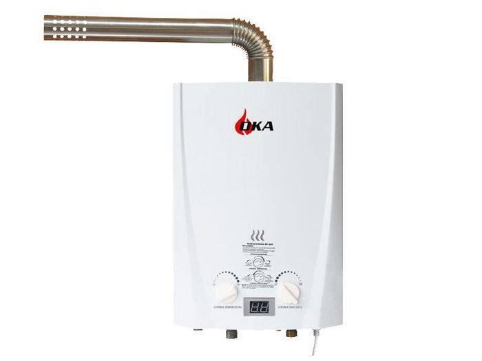 Calentador de paso Oka 12 litros tiro forzado gas propano img #1