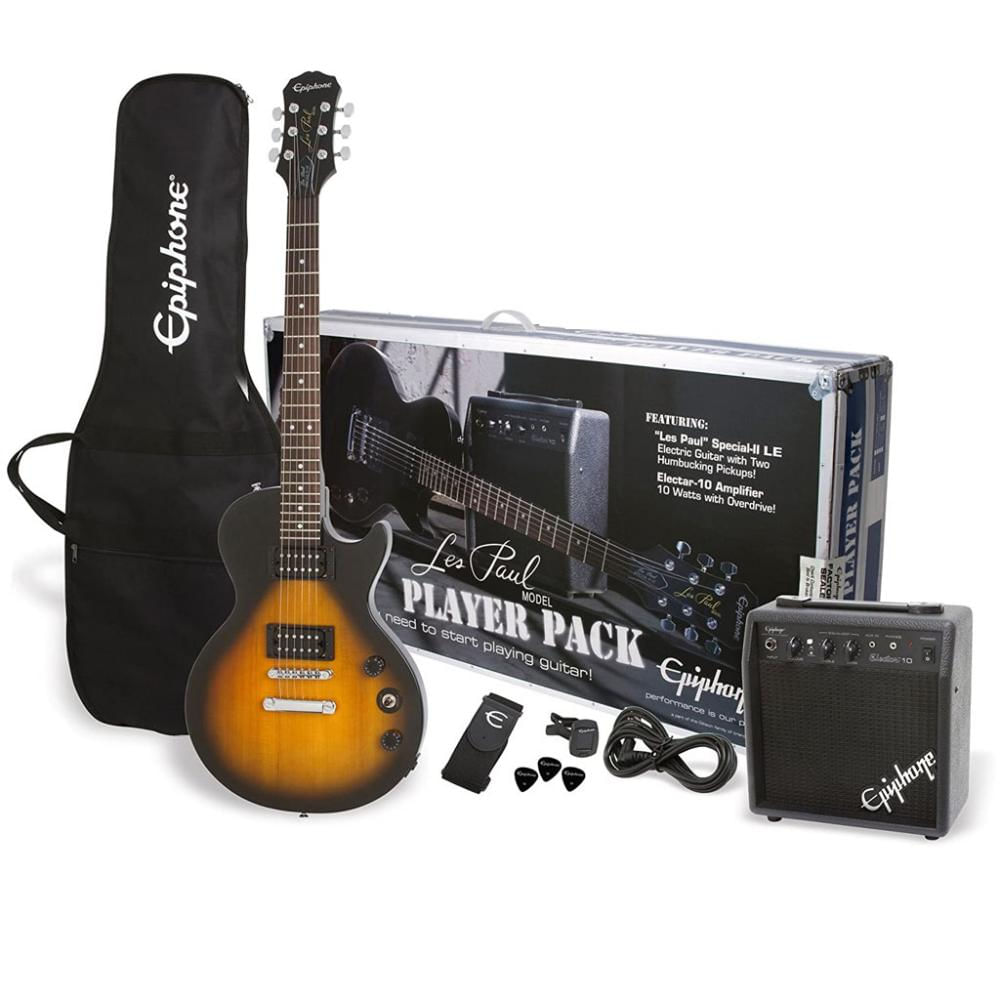 Kit de Guitarra Eléctrica Epiphone Les Paul PPEG-EGL1EBCH1 Vintage Sunburst img #1