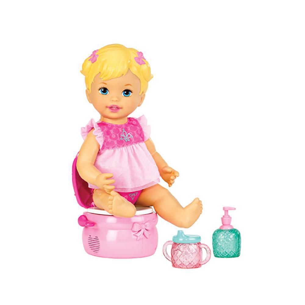 Muñeca  Aprendiendo a ir al baño LITTLE MOMMY img #1