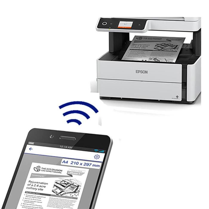 Impresora Monocromatica Epson M3170 Ecotank Wifi Fax Y ADF img #3