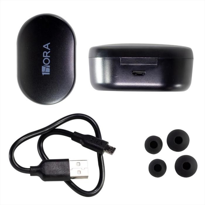Audífonos Inalámbricos Con Bluetooth 1Hora Aut114 Black img #3