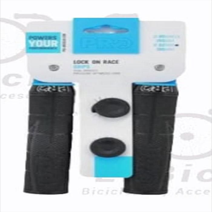 Mangos Bicicleta Pro Lock On Race Manillar Anillo Bloqueo Grips img #2