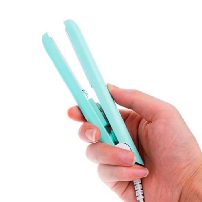 Mini Plancha Viajera Gv 118 Portátil En Cerámica Verde Menta img #3