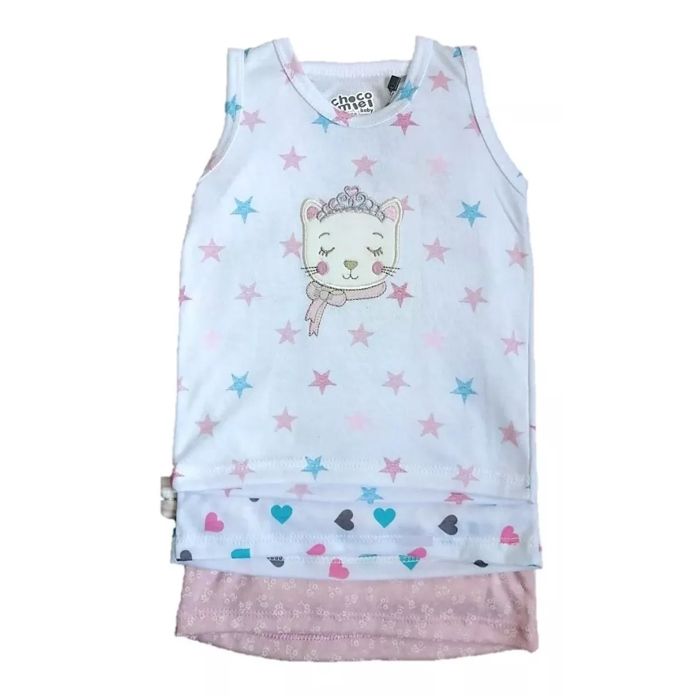 Camisetas Esqueletos Estampados Bordados Choco Miel X5 Unidades Bebe Nino Nina img #3