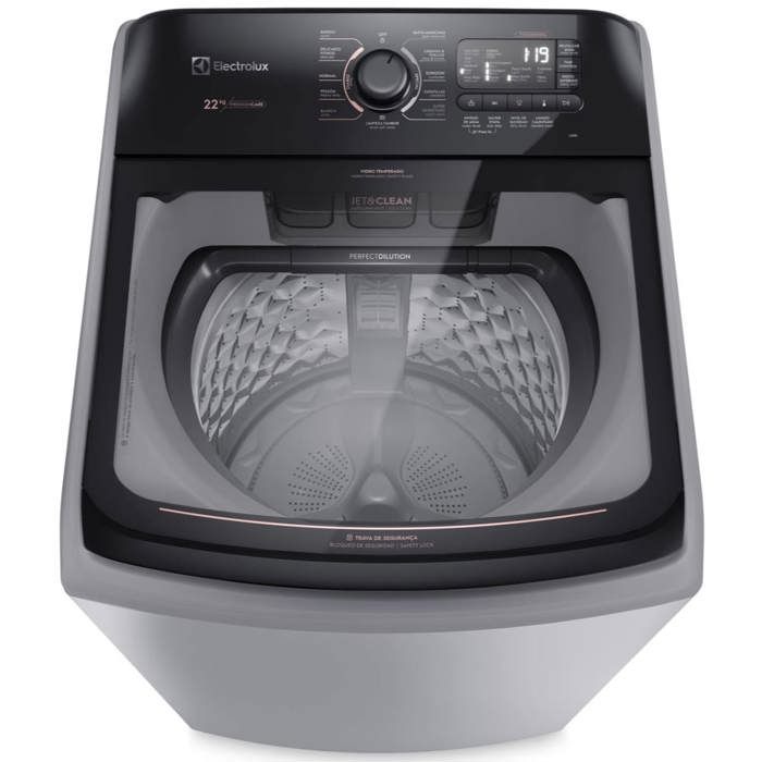 Lavadora Electrolux 22 Kg Carga Superior Gris | LS22I img #3