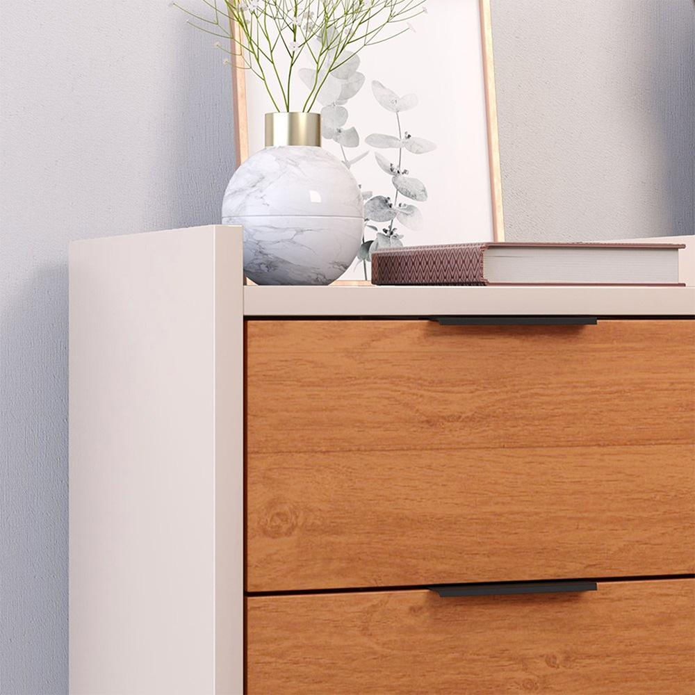 Mesa De Noche Ángeles Natural/Blanco img #4