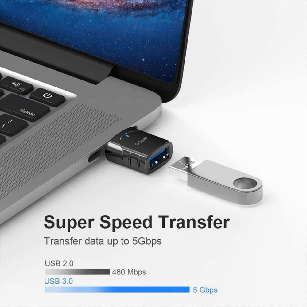 Adaptador Convertidor Tipo C a USB 3.0 Transferencia Rápida img #5