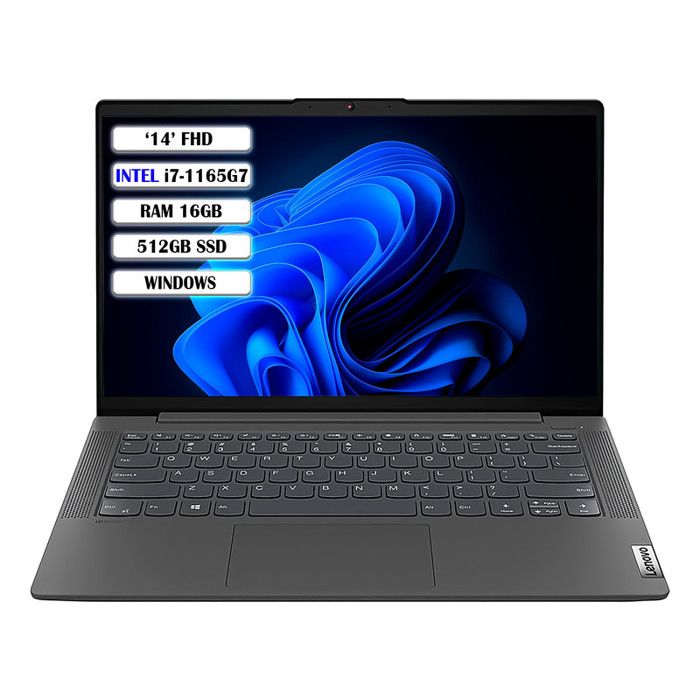 Portátil LENOVO 14' Intel i7 1165G7 RAM 16GB 512GB SSD img #1