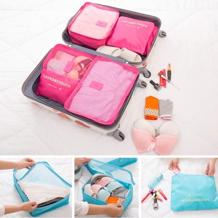 Organizador De Ropa Para Maleta De Viaje X6 Piezas img #5