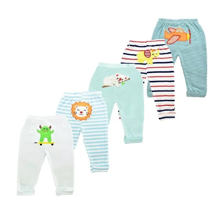 pantalones bebe para niño x5 unidades img #2
