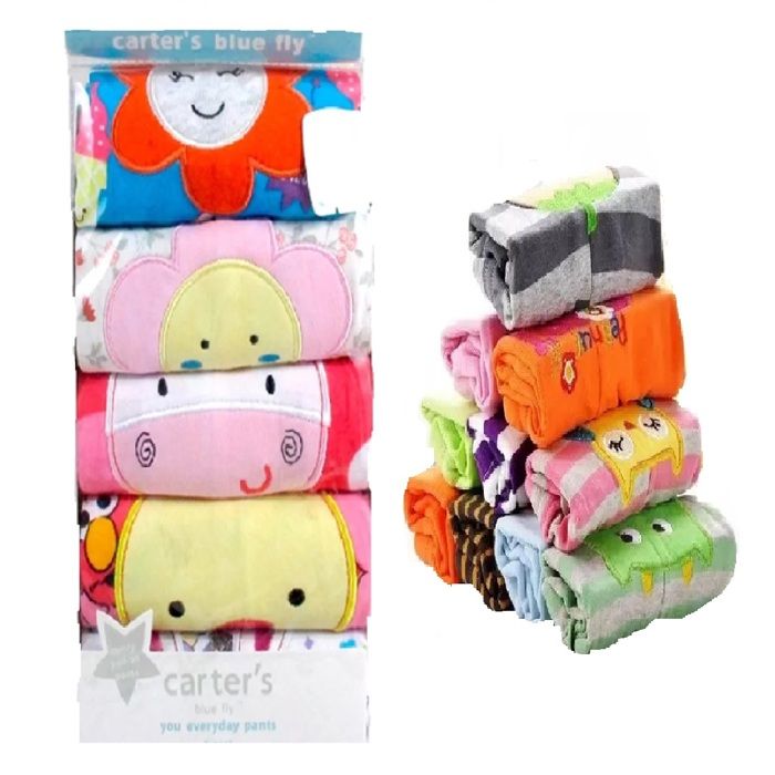 pantalones bebe para niña x5 unidades img #3