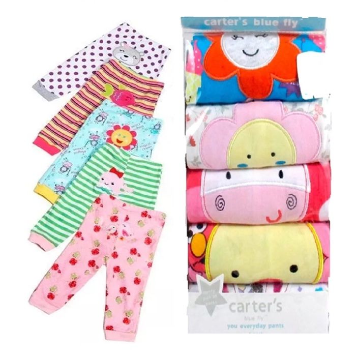 pantalones bebe para niña x5 unidades img #5
