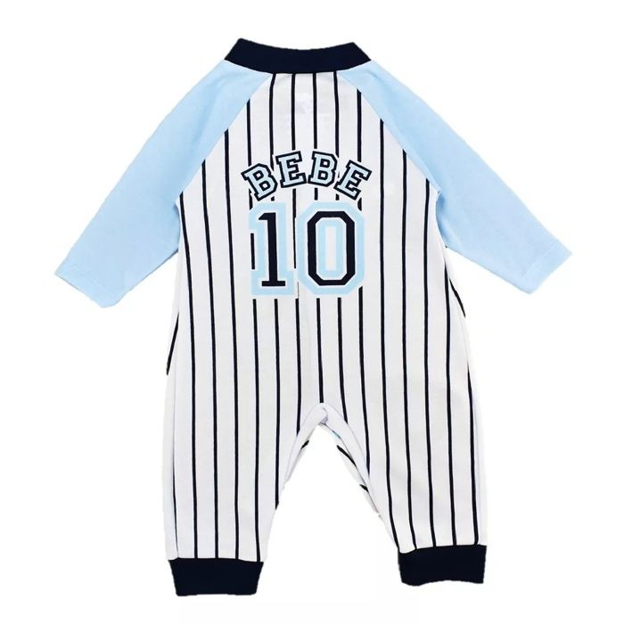 pijama bebe enteriza niño beisbol azul img #2