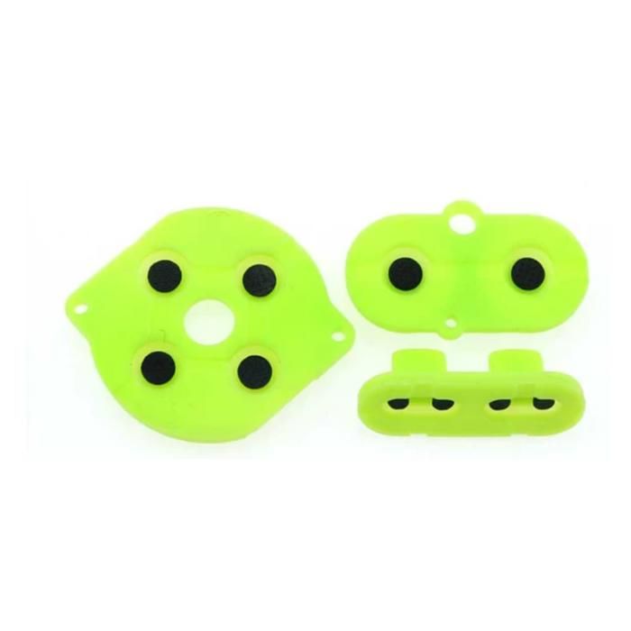 Siliconas Conductoras Verde para Botones GEEKCO para GameBoy Color 3 UD img #1