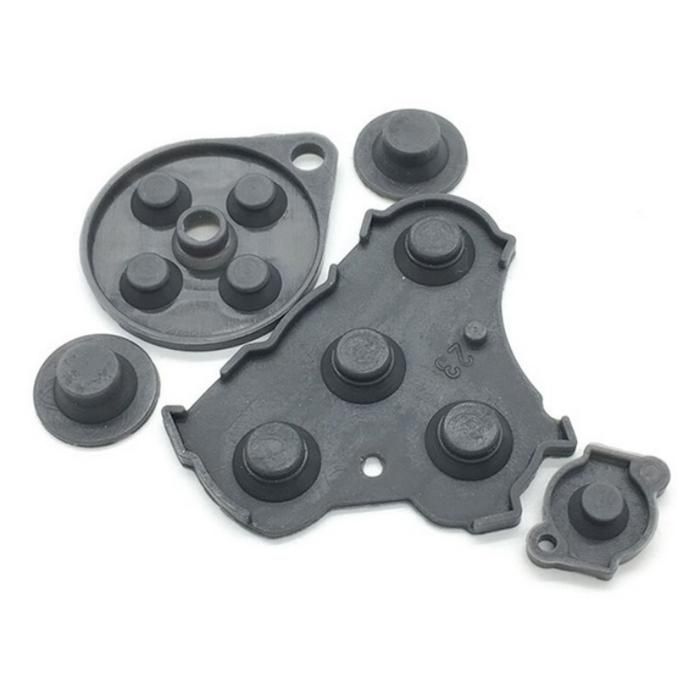 Siliconas Conductoras para Botones GEEKCO para Nintendo GameCube 5 UD img #1