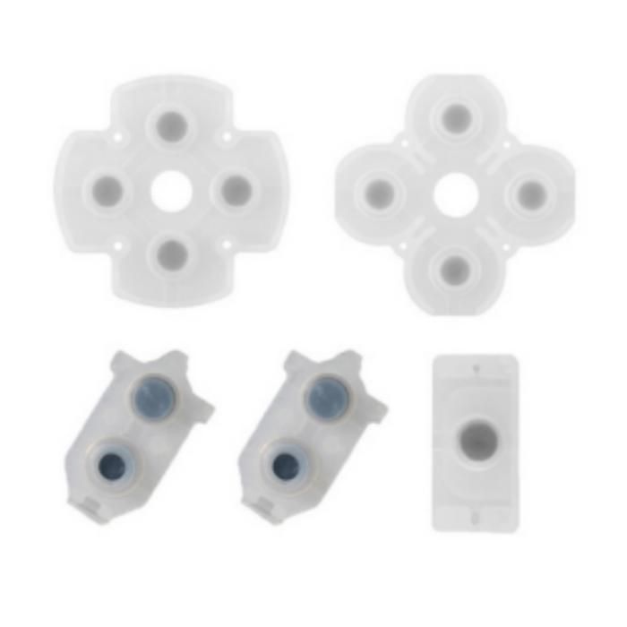 Siliconas Conductoras Serie 1200 para Botones GEEKCO para Sony PS4 5 UD img #1