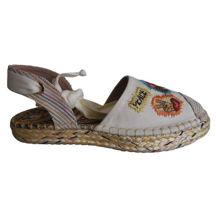 Sandalia Tipo Espadrila Romana CALZADO GUERREROS PS 117 Natural img #1