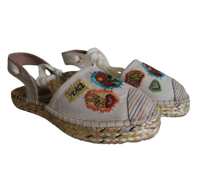 Sandalia Tipo Espadrila Romana CALZADO GUERREROS PS 117 Natural img #5