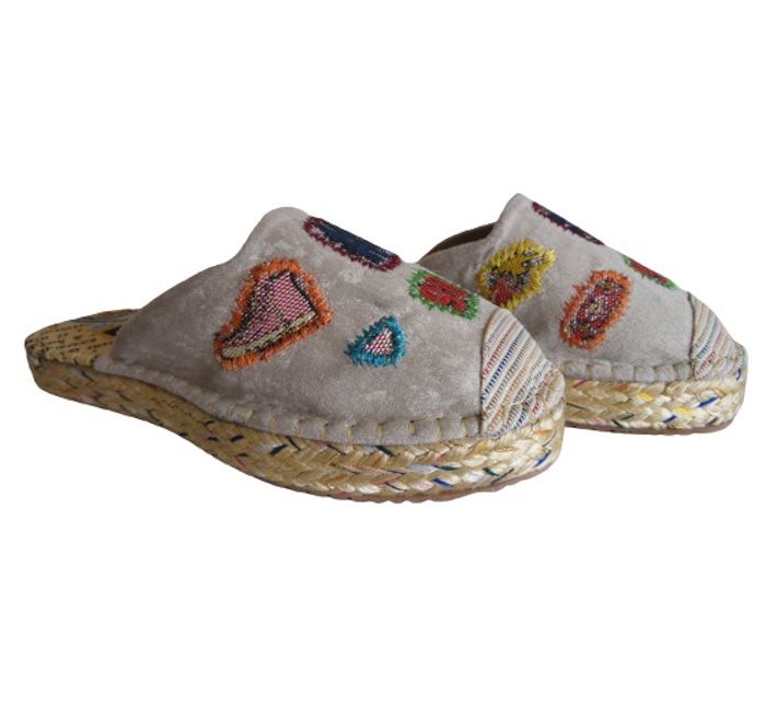 Sandalia Tipo Espadrila Sueca CALZADO GUERREROS PS 072 Natural img #5