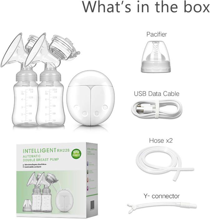 Extractor Doble Leche Materna Electrico Lactancia img #3