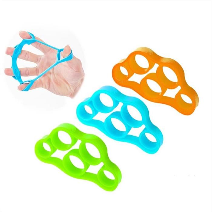 Banda Elástica Profesional Fortalecimiento Dedos Resistencia Naranja img #1