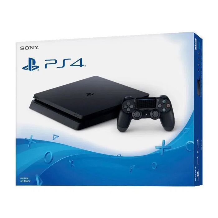 Consola Ps4 Slim 500 GB 2 Controles + Soporte para pared consola y Controles img #1
