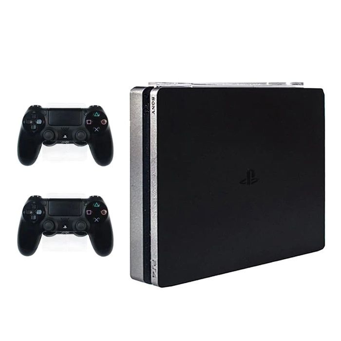 Consola Ps4 Slim 500 GB 2 Controles + Soporte para pared consola y Controles img #2