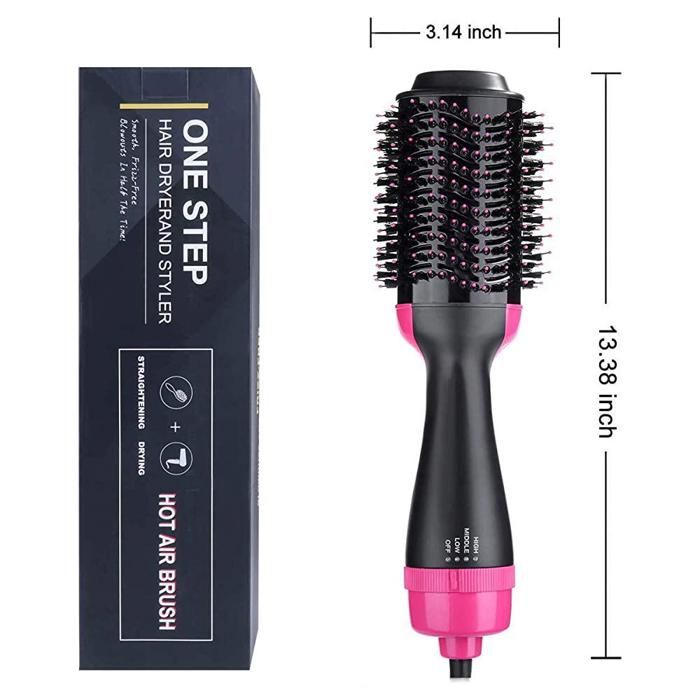 Cepillo secador de pelo de un paso y de aire caliente img #2