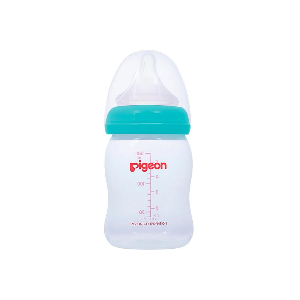 Tetero Biberón Pigeon Softouch Anticólico 5 Onzas 1M+ Turquesa img #1