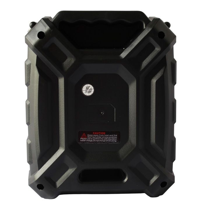 Parlante Bluetooth Recargable Con Microfono Radio FM y USB img #4