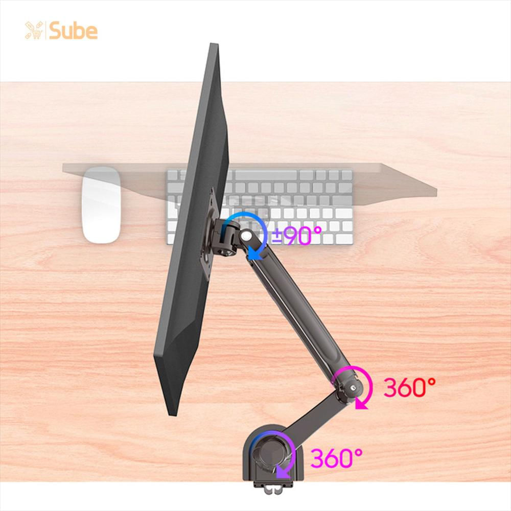 Soporte Ergonómico Para Monitores Portátil A Escritorio Oficina img #5